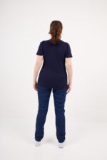 Chaquetilla Mujer Comfy Marino ARCIEL con MICROPERFORADO SPANDEX - Image 10