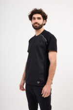 Chaquetilla Hombre Comfy Negro ARCIEL con MICROPERFORADO SPANDEX