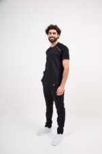 Chaquetilla Hombre Comfy Negro ARCIEL con MICROPERFORADO SPANDEX - Image 7