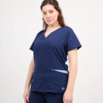 Chaquetilla Mujer Lisa Azul Marino 490 SPANDEX