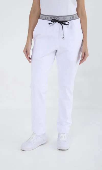 Pantalon Unisex Action Blanco POLYSAP SPANDEX