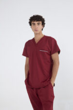 Chaquetilla Hombre Action Bordo POLYSAP SPANDEX