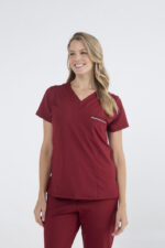 Chaquetilla Mujer Action Bordo POLYSAP SPANDEX