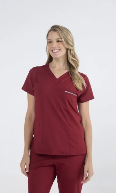 Chaquetilla Mujer Action Bordo POLYSAP SPANDEX