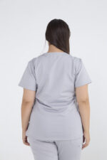 Chaquetilla Mujer Action Gris POLYSAP SPANDEX - Image 2