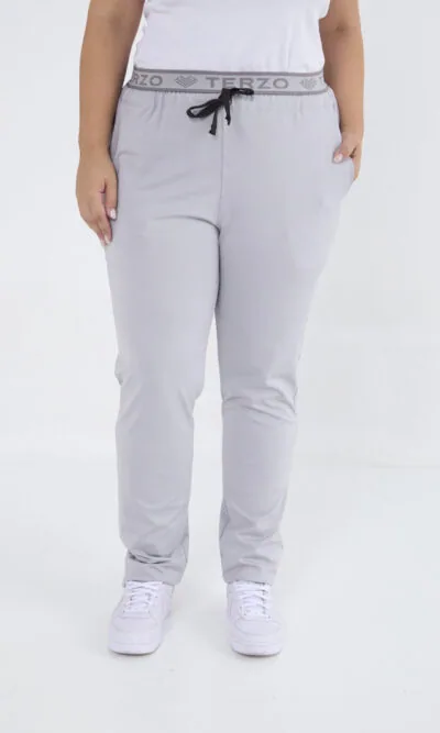 Pantalon Unisex Action Gris POLYSAP SPANDEX