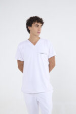 Chaquetilla Hombre Action Blanca POLYSAP SPANDEX