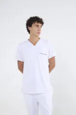 Chaquetilla Hombre Action Blanca POLYSAP SPANDEX
