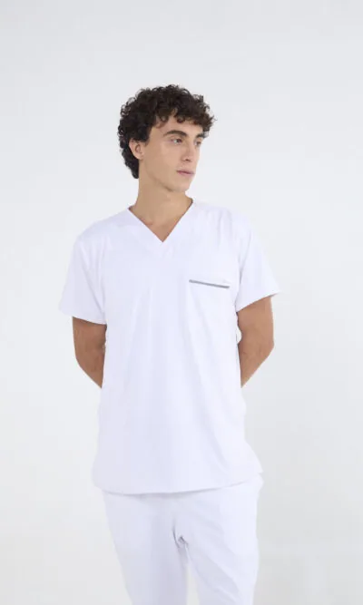 Chaquetilla Hombre Action Blanca POLYSAP SPANDEX