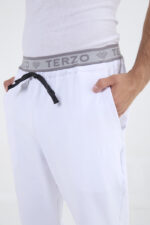 Pantalon Unisex Action Blanco POLYSAP SPANDEX - Image 8