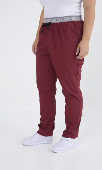 Pantalon Unisex Brand Pocket Bordo ARCIEL