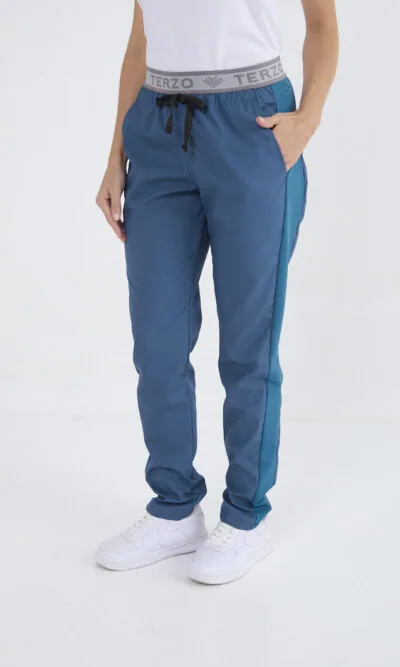 Pantalon Unisex Brand Shapy Petroleo ARCIEL con JERSEY SPANDEX