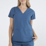 Chaquetilla Mujer Shapy Petroleo ARCIEL con JERSEY SPANDEX