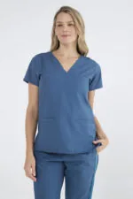 Chaquetilla Mujer Shapy Petroleo ARCIEL con JERSEY SPANDEX