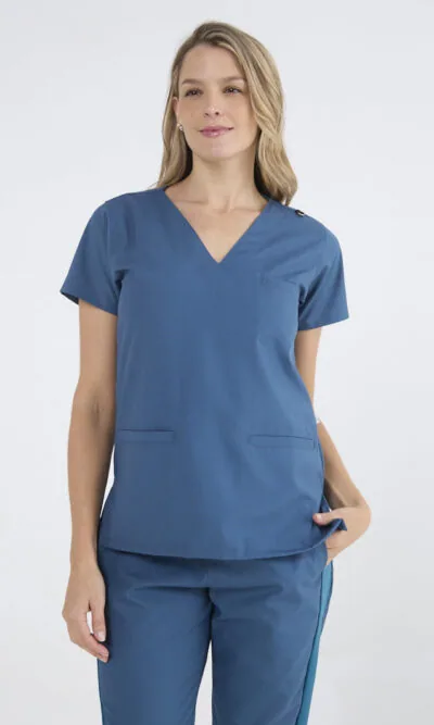 Chaquetilla Mujer Shapy Petroleo ARCIEL con JERSEY SPANDEX
