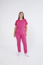 Pantalon Unisex Brand Comfy Fucsia ARCIEL con MICROPERFORADO SPANDEX - Image 7