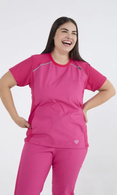 Ambo médico cómodo para profesionales de la salud embarazadas