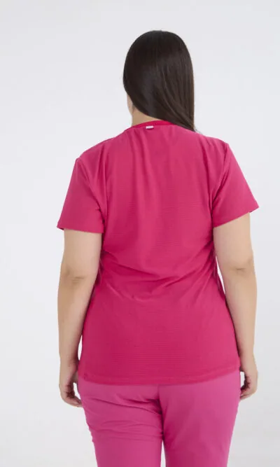 Chaquetilla Mujer Comfy Fucsia ARCIEL con MICROPERFORADO SPANDEX