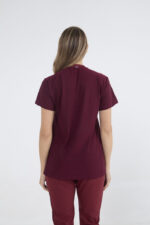 Chaquetilla Mujer Comfy Bordo ARCIEL con MICROPERFORADO SPANDEX - Image 2