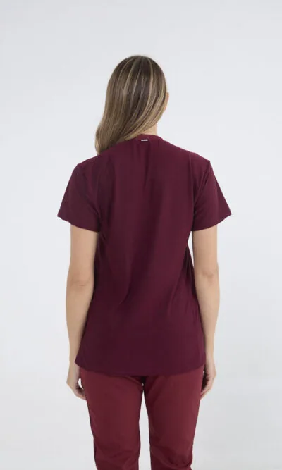 Chaquetilla Mujer Comfy Bordo ARCIEL con MICROPERFORADO SPANDEX