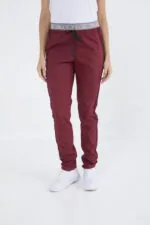 Pantalon Unisex Brand Comfy Bordo ARCIEL con MICROPERFORADO SPANDEX