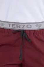 Pantalon Unisex Brand Comfy Bordo ARCIEL con MICROPERFORADO SPANDEX - Imagen 3
