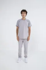 Pantalon Unisex Brand Comfy Gris ARCIEL con MICROPERFORADO SPANDEX - Imagen 8