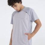 Chaquetilla Hombre Comfy Gris ARCIEL con MICROPERFORADO SPANDEX