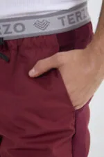 Pantalon Unisex Brand Comfy Bordo ARCIEL con MICROPERFORADO SPANDEX - Imagen 11