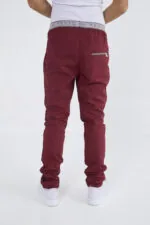 Pantalon Unisex Brand Comfy Bordo ARCIEL con MICROPERFORADO SPANDEX - Imagen 10