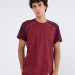 Chaquetilla Hombre Comfy Bordo ARCIEL con MICROPERFORADO SPANDEX
