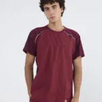 Chaquetilla Hombre Comfy Bordo ARCIEL con MICROPERFORADO SPANDEX