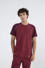 Chaquetilla Hombre Comfy Bordo ARCIEL con MICROPERFORADO SPANDEX