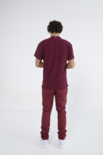 Chaquetilla Hombre Comfy Bordo ARCIEL con MICROPERFORADO SPANDEX - Image 7