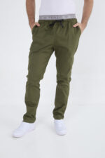 Pantalon Unisex Brand Pocket Verde Musgo SPANDEX