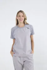 Chaquetilla Mujer Comfy Gris ARCIEL con MICROPERFORADO SPANDEX - Imagen 6