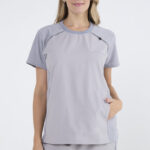 Chaquetilla Mujer Comfy Gris ARCIEL con MICROPERFORADO SPANDEX