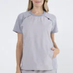 Chaquetilla Mujer Comfy Gris ARCIEL con MICROPERFORADO SPANDEX