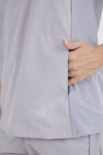 Chaquetilla Mujer Comfy Gris ARCIEL con MICROPERFORADO SPANDEX - Image 5