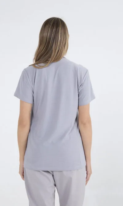 Chaquetilla Mujer Comfy Gris ARCIEL con MICROPERFORADO SPANDEX