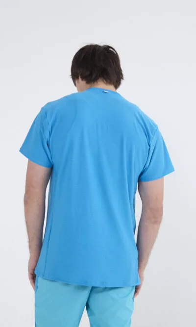 Chaquetilla Hombre Comfy Turquesa ARCIEL con MICROPERFORADO SPANDEX