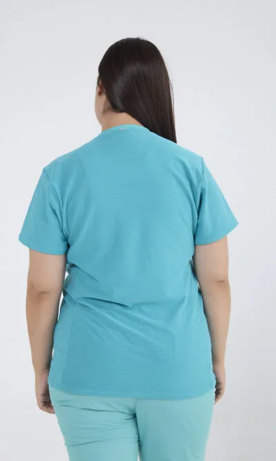 Chaquetilla Mujer Comfy Verde Cirugia ARCIEL con MICROPERFORADO SPANDEX