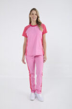 Chaquetilla Mujer Comfy Rosa Combi ARCIEL con MICROPERFORADO SPANDEX - Image 6