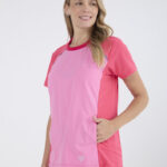 Chaquetilla Mujer Comfy Rosa Combi ARCIEL con MICROPERFORADO SPANDEX