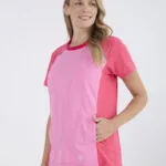 Chaquetilla Mujer Comfy Rosa Combi ARCIEL con MICROPERFORADO SPANDEX