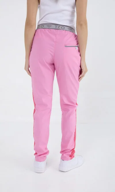 Pantalon Unisex Brand Comfy Rosa Combi ARCIEL con MICROPERFORADO SPANDEX