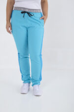 Pantalon Unisex Brand Comfy Turquesa ARCIEL con MICROPERFORADO SPANDEX