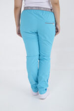 Pantalon Unisex Brand Comfy Turquesa ARCIEL con MICROPERFORADO SPANDEX - Image 2