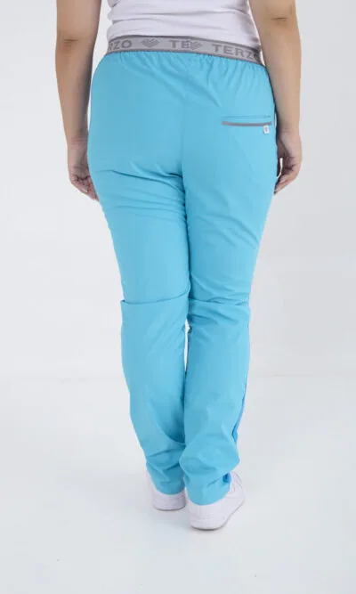 Pantalon Unisex Brand Comfy Turquesa ARCIEL con MICROPERFORADO SPANDEX