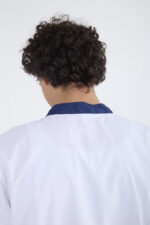Chaquetilla Hombre Mao Blanco-Azul GRAFIL - Image 4